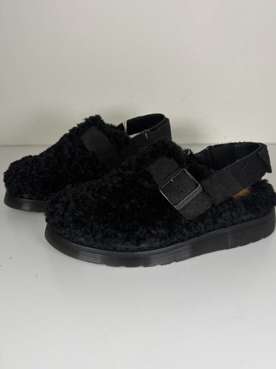 Dr. Martens Shoes - Fuzzy Boston Style Dr. Martens Clogs